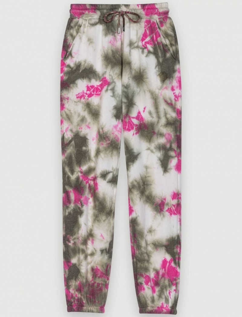 Maje Tie-dye Broek Dames Gekleurd | ZPNIHBQ-41